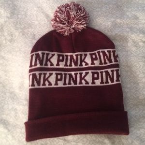 Pink beanie